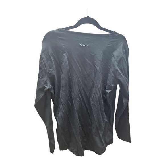 ALPHALETE Black Long Sleeve T-Shirt - Size Large - Picture 2 of 6